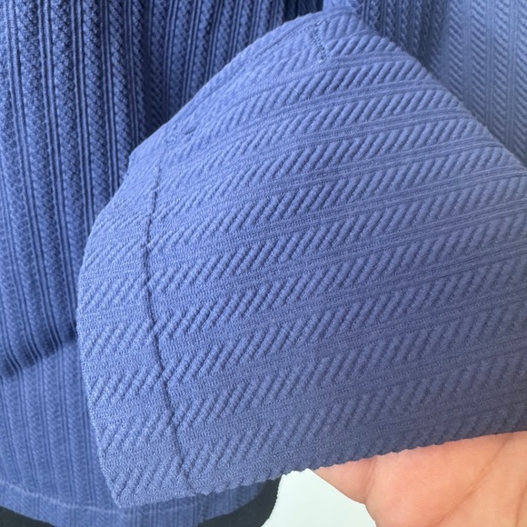 PINK by Victoria's Secret Seamless Long Sleeve Top Navy - Picture 13 of 13